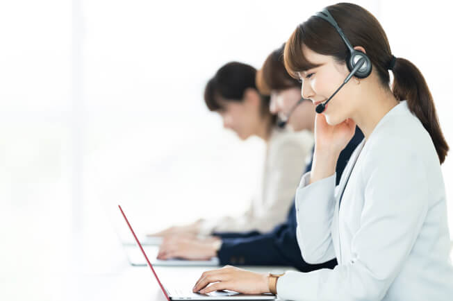 お問い合わせフォームのテンプレート画像